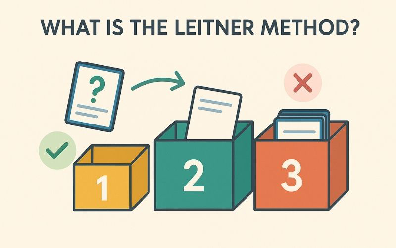 Leitner System – Phương pháp học tập hiệu quả giúp ghi nhớ lâu dài