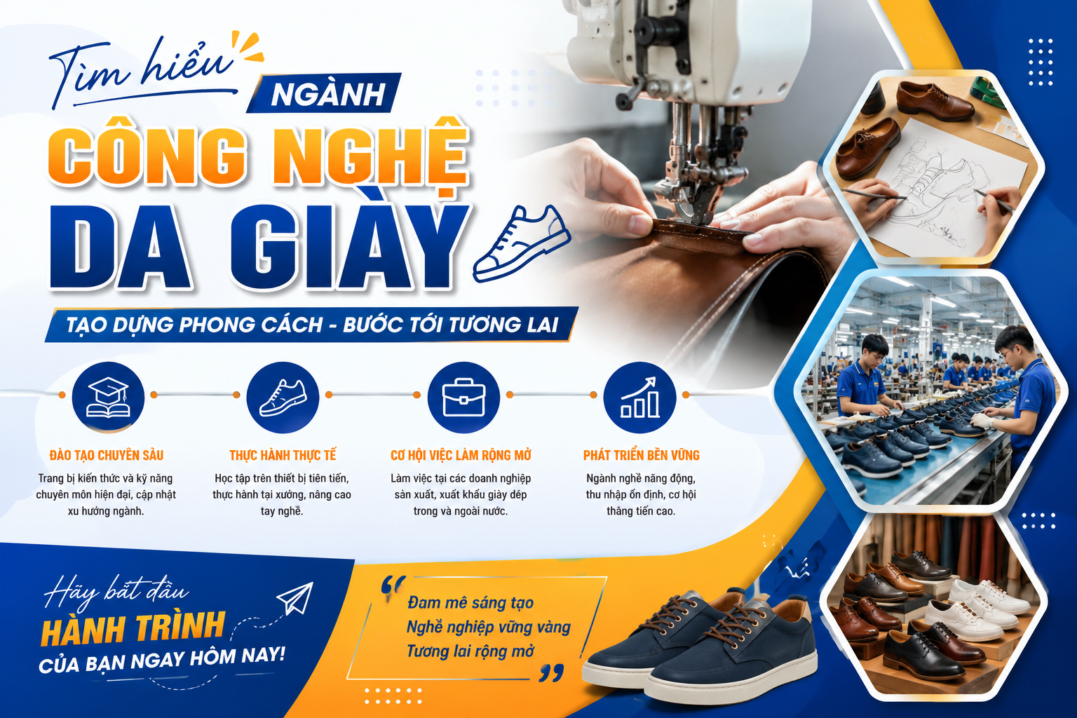 Ngành Công nghệ da giày là gì, học gì, học ra trường làm công việc gì?