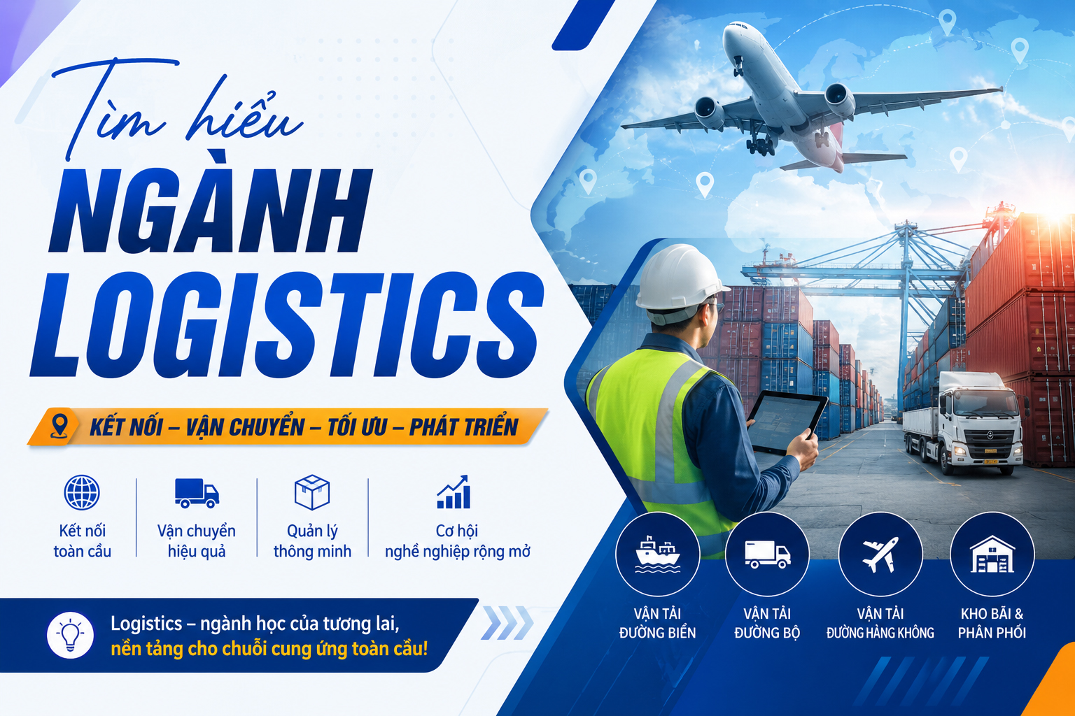 Ngành Logistics là gì? Học trường nào? Thi khối nào?