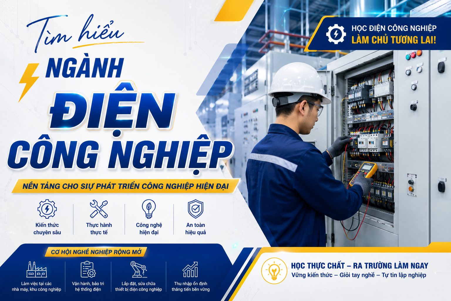 Ngành Điện Công Nghiệp là gì? Có nên học hay không?