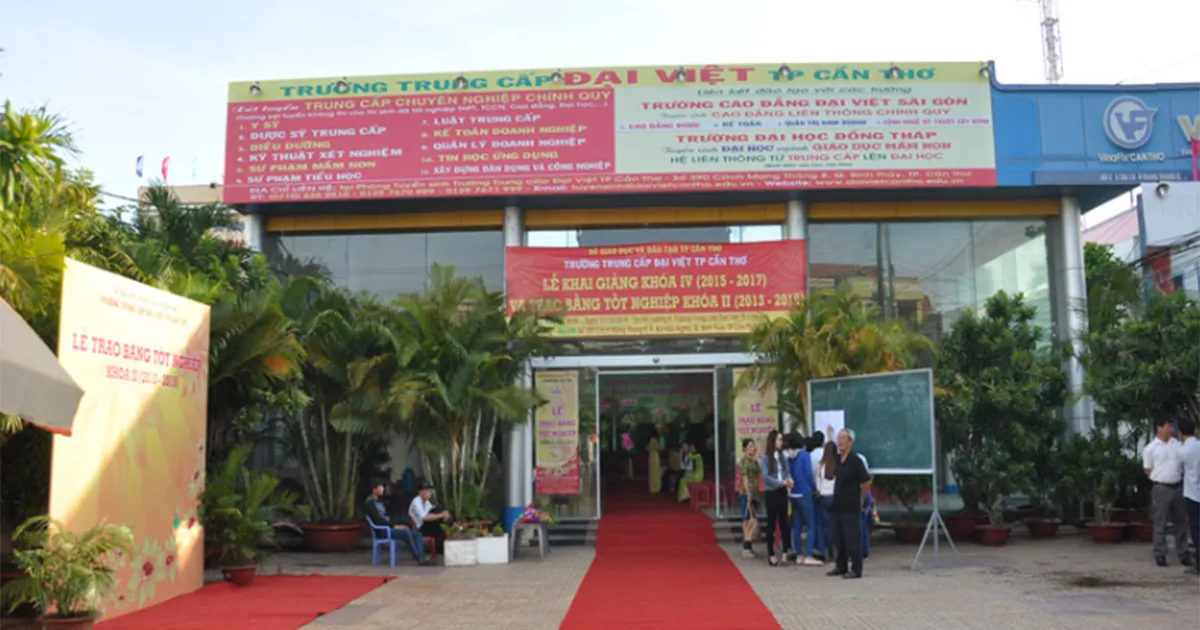 Trường Trung cấp Đại Việt TP Cần Thơ