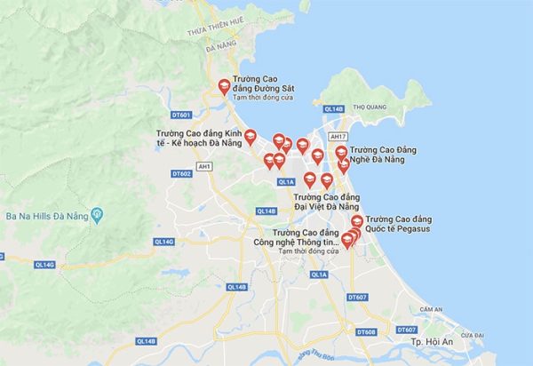 Cao đẳng – Cao đẳng nghề miền Trung – Tây Nguyên