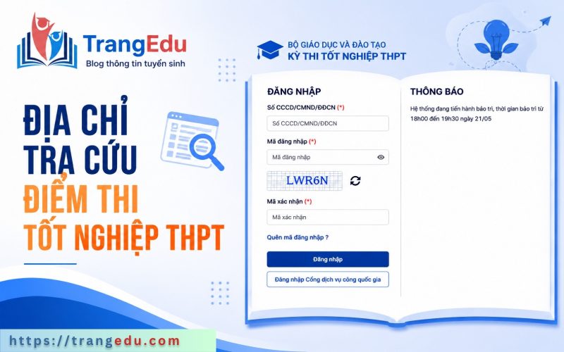 Thời gian công bố, địa chỉ tra cứu điểm thi tốt nghiệp THPT năm 2026