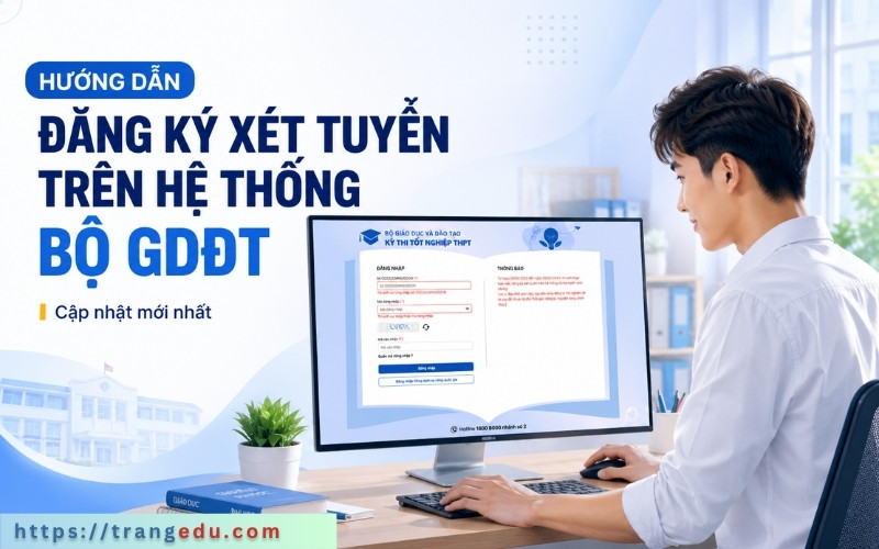 Hướng dẫn đăng ký xét tuyển đại học 2026 trên hệ thống của Bộ GD&ĐT