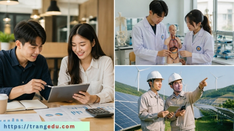 công nghệ tài chính y tế và năng lượng tái tạo là những ngành có triển vọng