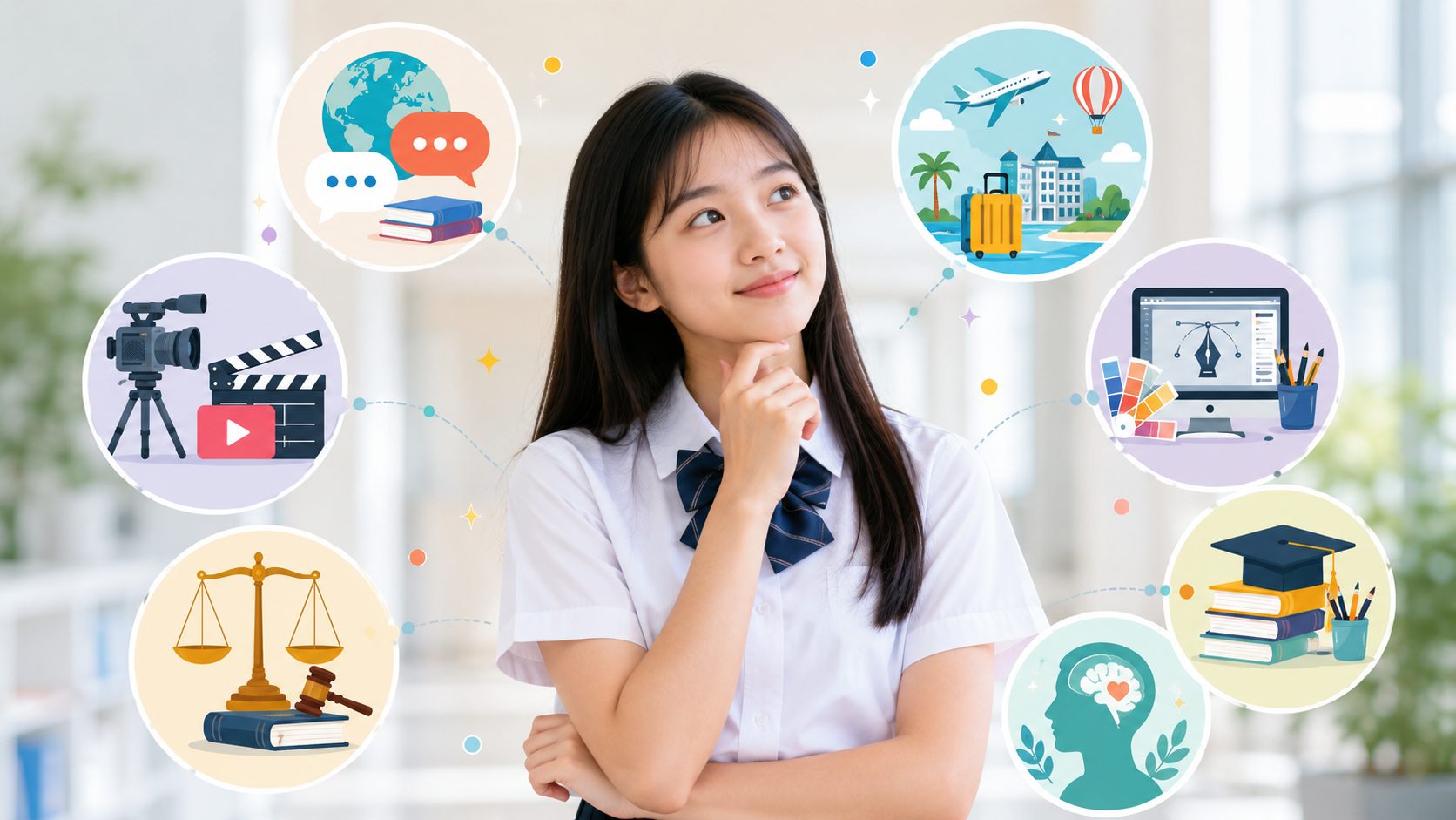 Bản đồ ngành học phù hợp với người không giỏi Toán