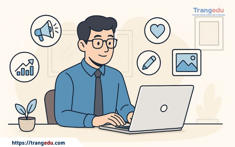 hoc nganh gi de lam nghe social media marketing