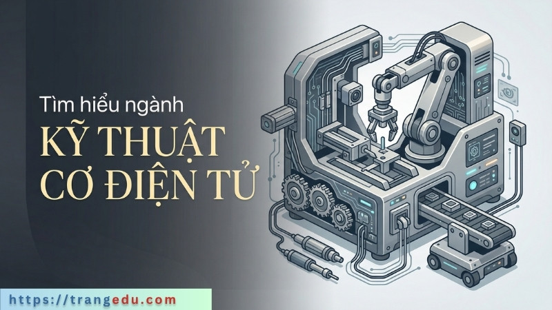 Ngành Kỹ thuật Cơ điện tử học gì, học trường nào, ra trường làm công việc gì?