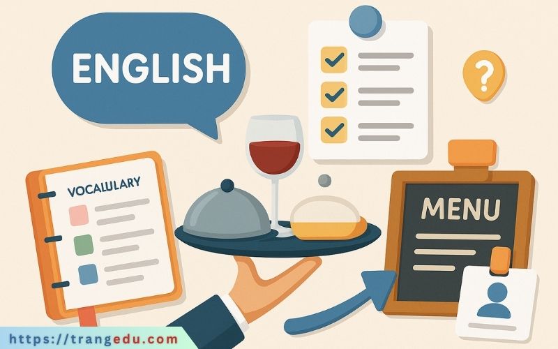 100 mẫu câu tiếng Anh giao tiếp trong ngành nhà hàng