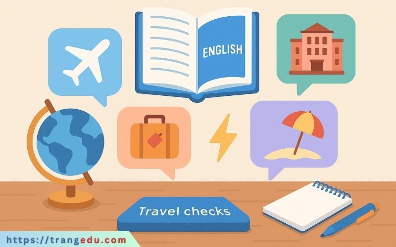 Từ vựng + Cụm từ tiếng Anh theo chủ đề du lịch