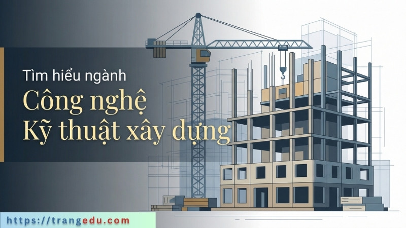Ngành Công nghệ kỹ thuật xây dựng học gì, học trường nào, ra trường làm công việc gì?