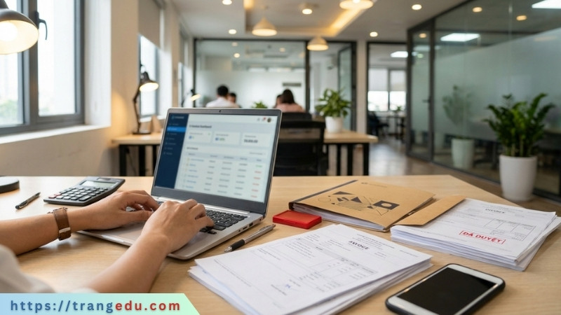 Làm việc hóa đơn điện tử và chứng từ kế toán thuế