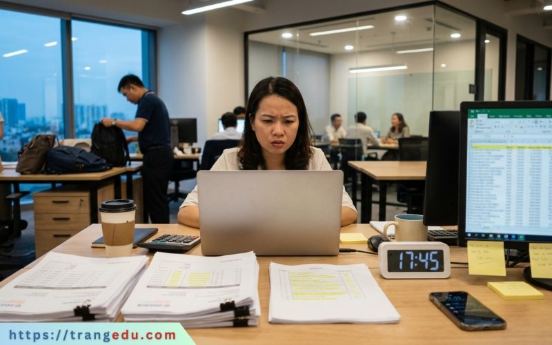 Áp lực và trách nhiệm của kế toán trưởng khi chốt sổ