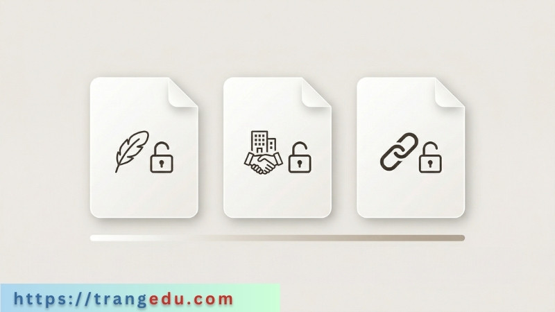 các nhóm giấy phép mã nguồn mở phổ biến