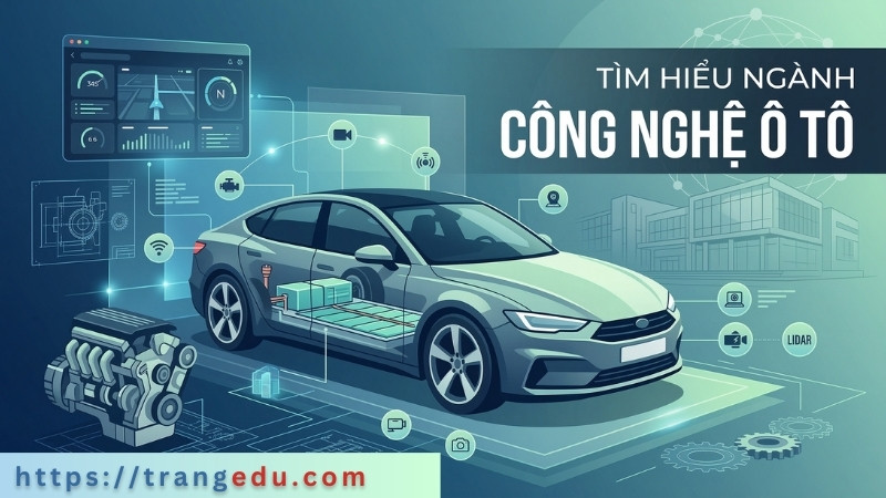 Ngành Công nghệ Ô tô là gì, học gì, học ở đâu, ra trường làm những công việc gì?