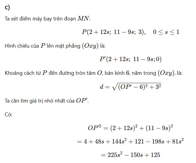 Phần II Câu 4c1 thi Toán THPT 2026