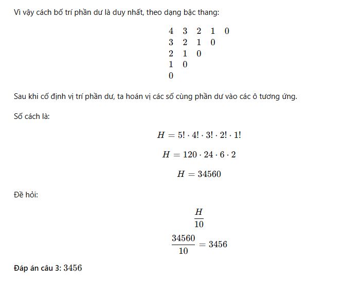 Phần III Câu 3.2 thi Toán THPT 2026